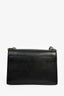 Saint Laurent Black Smooth Leather Medium 'Sunset' Shoulder Bag