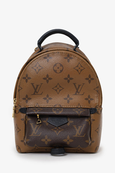 Louis Vuitton 2019 Reverse Monogram 'Palm Springs' Mini Backpack – Mine & Yours
