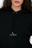 Saint Laurent Black Logo Hoodie Size S
