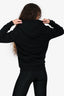 Saint Laurent Black Logo Hoodie Size S