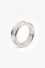 Tiffany & Co. Sterling Silver 1837 Medium Width Ring Size 4