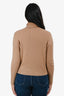 Nili Lotan Beige Cashmere Turtleneck Sweater Size XXS