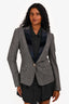 Dolce & Gabbana Vintage Grey Triple Tweed Size 40