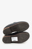 Brunello Cucinelli Black Shearling-Lined Leather Clogs Size 36