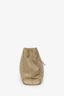 Saint Laurent Beige Grain De Poudre Matelasse Chevron Monogram Shopping Bag
