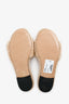 Fendi Cream Shearling Slides Size 38