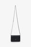 Pre-Loved Chanel™ Black Caviar Leather Wallet on Chain