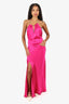 ASTR Pink Chain Halter Neck ' Kazia' Dress Size M