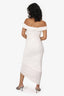 Misha White Off-Shoulder 'Keoni' Dress Size L