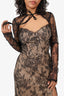Katie May Black Lace 'Persia' Gown Size S