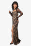 Katie May Black Lace 'Persia' Gown Size S