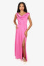 ASTR Pink Off-Shoulder 'Monroe' Maxi Dress  Size M