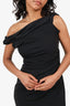 Katie May Black One-Shoulder 'Flynn' Dress Size M