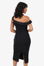 Katie May Black One-Shoulder 'Flynn' Dress Size M