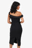 Katie May Black One-Shoulder 'Flynn' Dress Size L