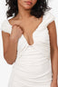 Misha White Off-Shoulder 'Judi' Mini Dress Size 4