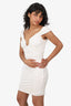 Misha White Off-Shoulder 'Judi' Mini Dress Size 4