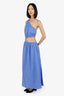 Sofia Purple One-Shoulder 'Sienne' Midi Dress Size L