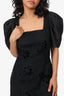 Elliatt Black Puff-Sleeve Dakota Dress Size S