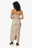 Winona Gold Sequin 'Valentina' Mini Dress Size M
