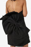 Bianca and Bridgett Black Strapless Bow 'Maple' Mini Dress Size L