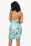 Elliatt Blue Halter Berry-Print 'Vixen' Mini Dress Size XS