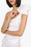 Nookie White One-Shoulder 'Candice' Mini Dress Size S