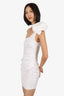 Nookie White One-Shoulder 'Candice' Mini Dress Size S