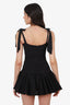 Sofia Black Eyelet 'Daisy' Mini Dress Size XS