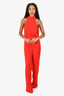 Bianca and Bridgett Red Sleeveless 'Scarlet' Jumpsuit Size L