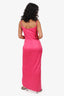 Elle Zeitoune Pink 'Patrice' Gown With Slit Size S