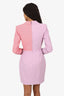 Lavish Alice Pink/Purple Tie-Up Blazer 'Mila' Dress Size L