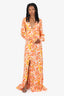 AFRM Orange Floral 'Shiloh' Maxi Dress Size XS