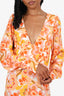 AFRM Orange Floral 'Shiloh' Maxi Dress Size S