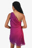 Rococo Sand Purple Ombre 'Paige' Mini Dress Size L