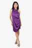 Elliatt Purple Halter 'Malaya' Mini Dress Size S