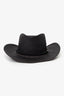 Gladys Tamez Black Straw Cowboy Hat Size S