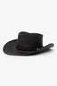 Gladys Tamez Black Straw Cowboy Hat Size S