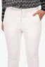 Marni White Straight Leg Pants Estimated Size 8