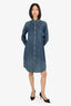 Ralph Lauren Polo Blue Denim Button-Down Dress Estimated Size S