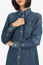 Ralph Lauren Polo Blue Denim Button-Down Dress Estimated Size S