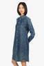 Ralph Lauren Polo Blue Denim Button-Down Dress Estimated Size S