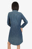 Ralph Lauren Polo Blue Denim Button-Down Dress Estimated Size S