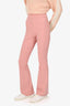 Chiara Boni La Petite Robe Pink Flare Pants Size 4