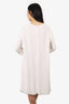 Proenza Schouler White Long Sleeve Keyhole Dress Size 12