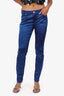 Versace Collection Blue Skinny Pants Size 29