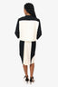 Moschino Cheap & Chic Black/White Zip-Up Jacket + Skirt Set Size 12