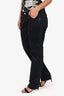 Versace Jeans Couture Black Cotton Pants Size 34