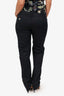 Versace Jeans Couture Black Cotton Pants Size 34
