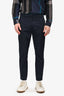 Seventy Navy Blue Straight Leg Pants Size 48